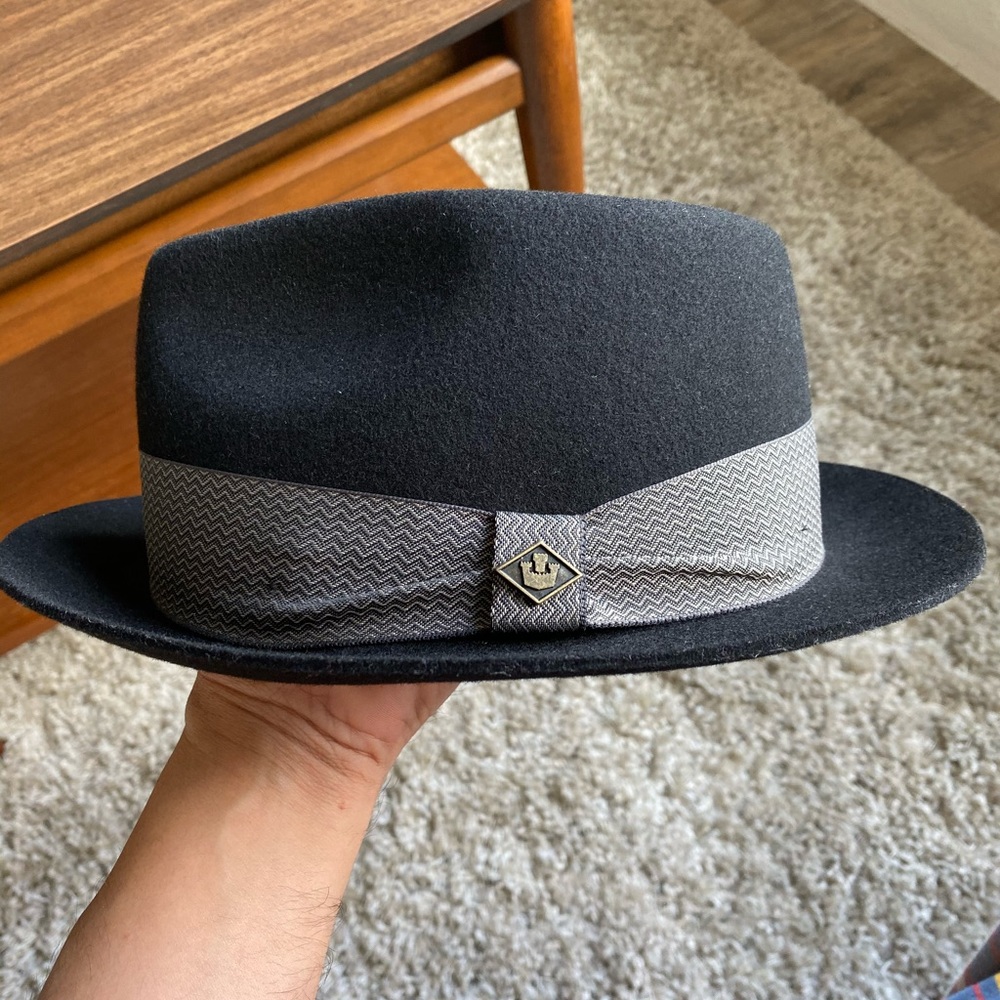 Goorin Bros Short Brim Wool Felt Fedora Hat